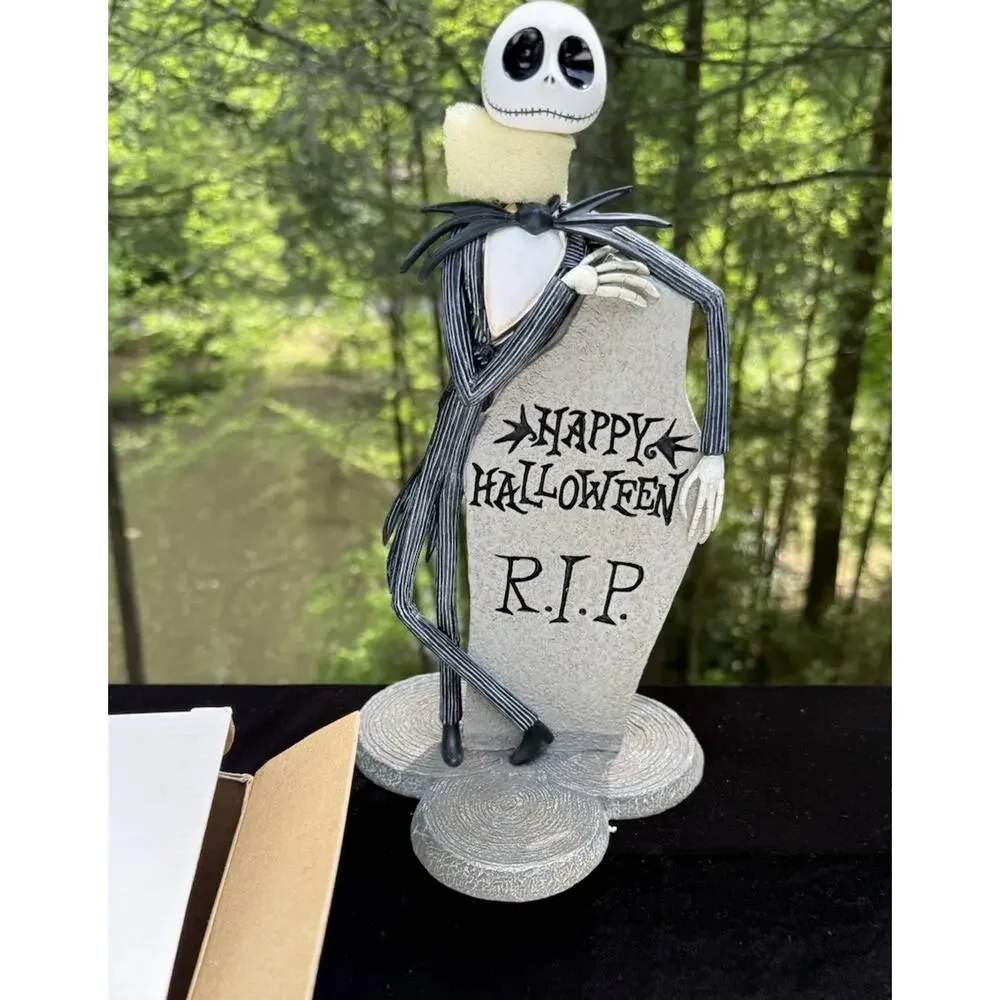 Disney Store JACK SKELLINGTON Nightmare Before Christmas HALLOWEEN Bobble NIB